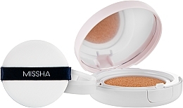 Podkład do twarzy w gąbeczce cushion SPF 50+ PA+++ - Missha Magic Cushion Cover Lasting — Zdjęcie N3