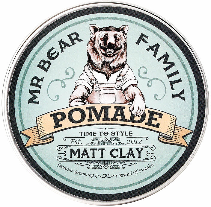 Matowa glinka do stylizacji włosów - Mr Bear Family Pomade Matt Clay — Zdjęcie N1