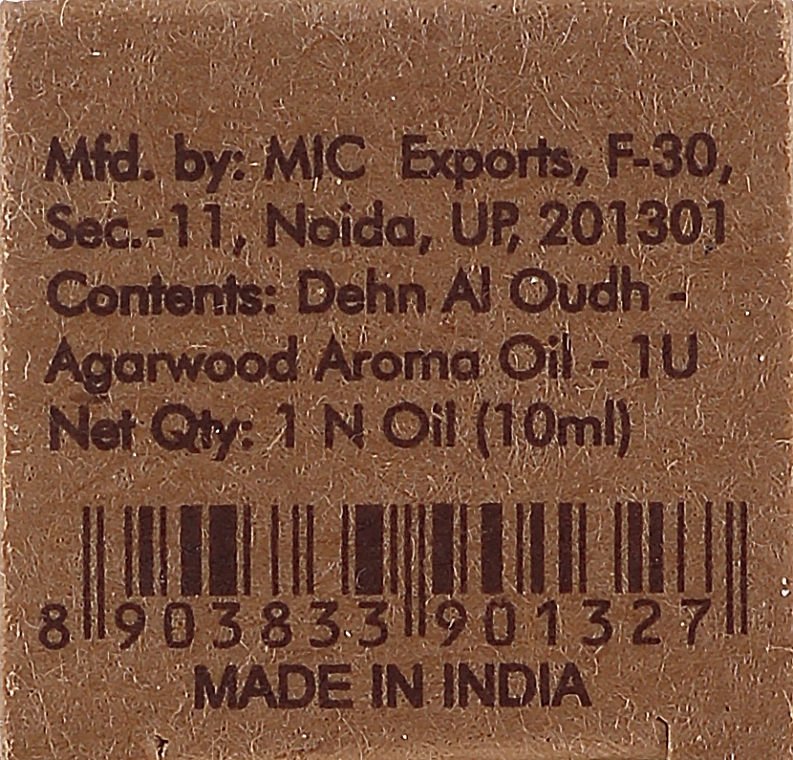 Olejek zapachowy Dehn Al Oudh Agarwood - Song of India  — Zdjęcie N3