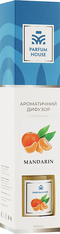 Dyfuzor zapachowy Mandarynka - Parfum House Mandarin — Zdjęcie N1