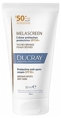 PRZECENA! Micelarny krem do twarzy - Ducray Melascreen Protective Anti-Spots Cream SPF50+ * — Zdjęcie N1