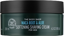 Zmiękczający krem do golenia Maca i aloes - The Body Shop Maca Root & Aloe Softening Shaving Cream For Men — Zdjęcie N2