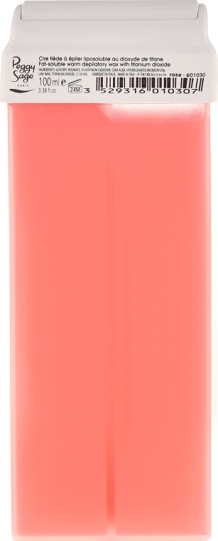 Różany wkład z woskiem do depilacji na ciepło - Peggy Sage Cartridge of Fat-Soluble Warm Depilatory Wax Rose — Zdjęcie N1