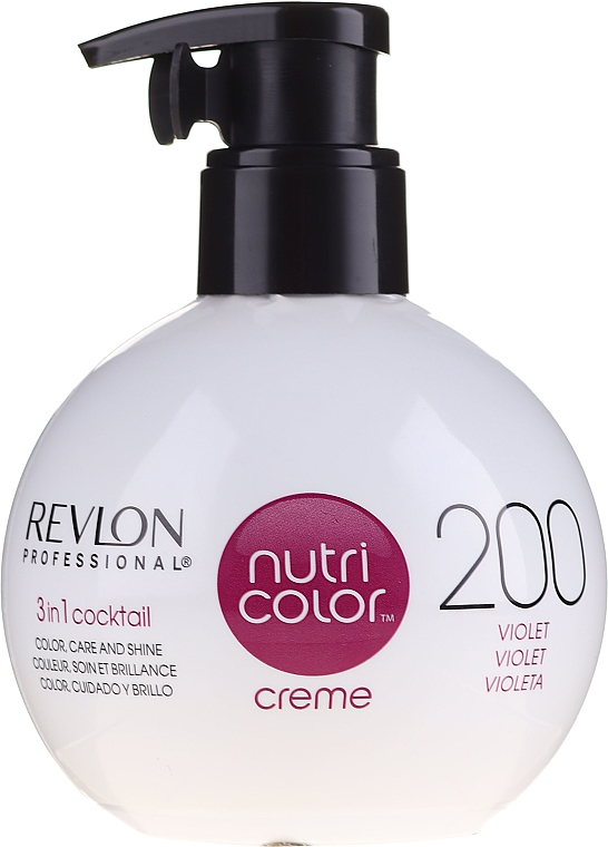 Maska koloryzująca do włosów - Revlon Professional Nutri Color Creme — Zdjęcie N1