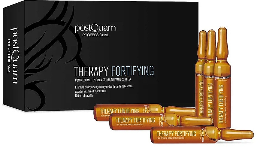 Ampułki do włosów Kompleks multiwitaminowy - PostQuam Therapy Fortifying Multivitamin Complex — Zdjęcie N1