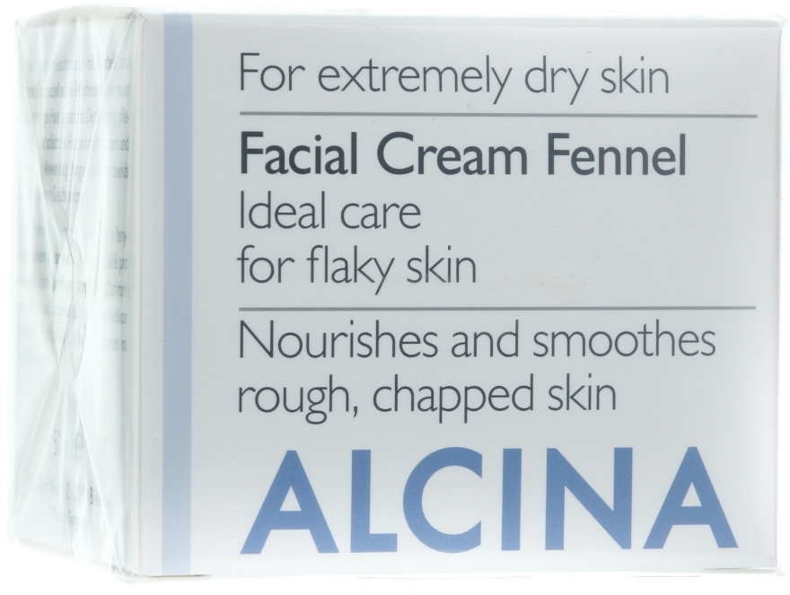 Krem do twarzy z ekstraktem z fenkułu - Alcina Facial Cream Fennel — Zdjęcie N1