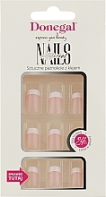 Kup PRZECENA! Sztuczne paznokcie z klejem, french manicure - Donegal Express Your Beauty *