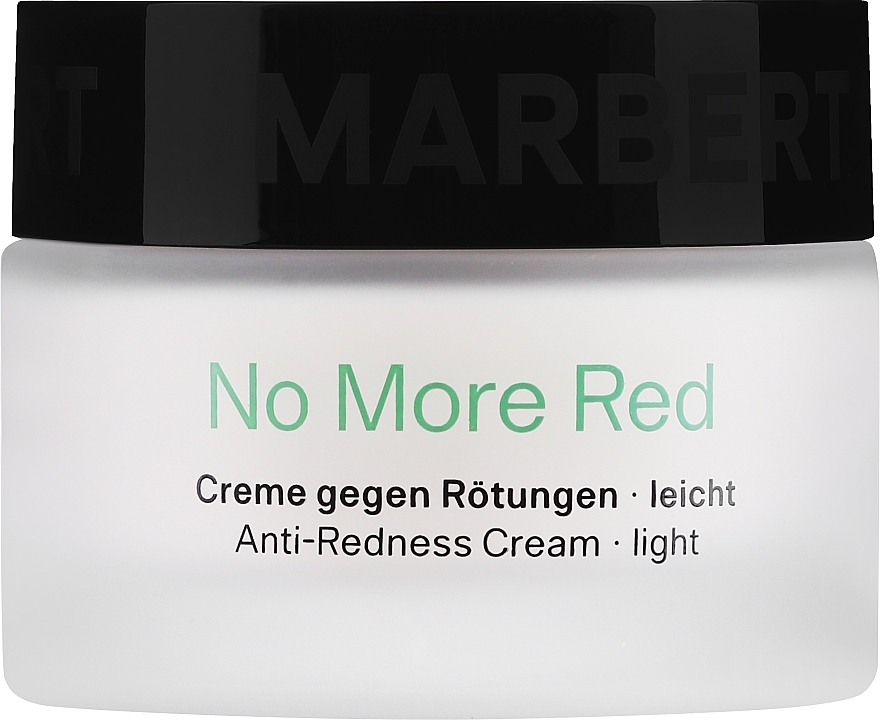 Lekki krem przeciw zaczerwienieniom - Marbert No More Red Anti-Redness Cream Light — Zdjęcie N2