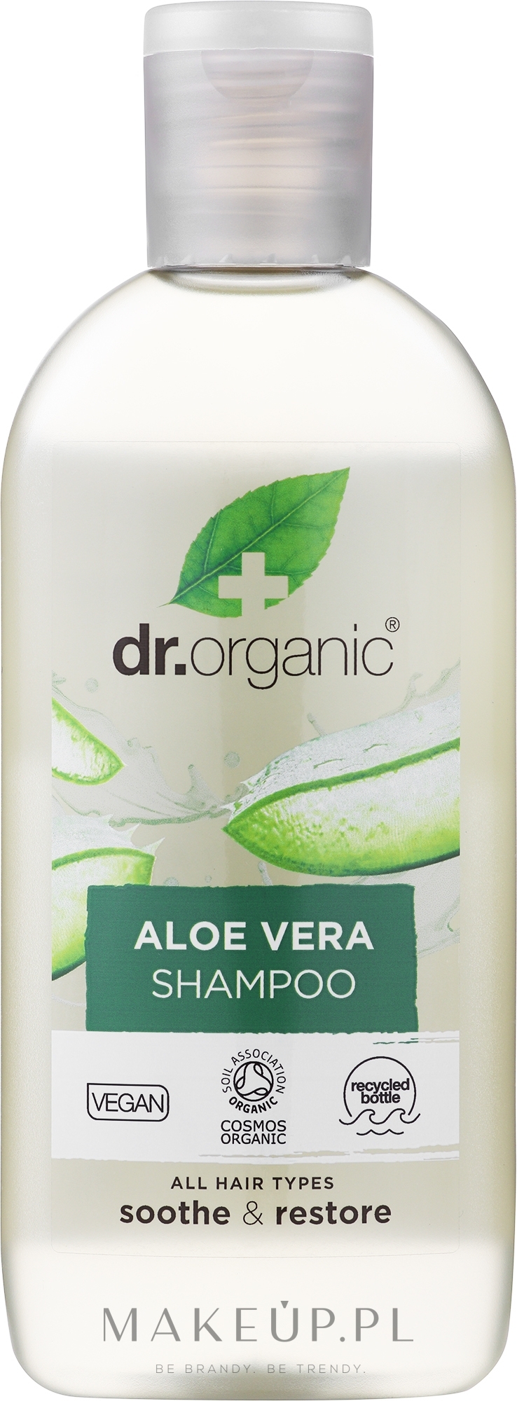 Szampon do włosów Aloes - Dr Organic Bioactive Haircare Aloe Vera Shampoo — Zdjęcie 265 ml