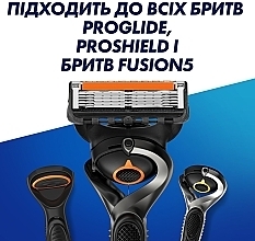 Wymienne wkłady do maszynki do golenia, 4 szt. - Gillette Fusion ProGlide — Zdjęcie N8