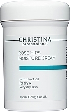 Nawilżający krem z olejkiem marchewkowym do suchej i bardzo suchej skóry - Christina Rose Hips Moisture Cream with Carrot Oil — Zdjęcie N1