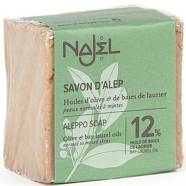 Mydło aleppo - Najel 12% Aleppo Soap