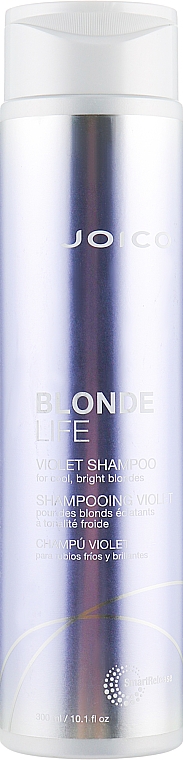 Fioletowy szampon do włosów blond przeciw żółtym tonom - Joico Blonde Life Violet Shampoo — Zdjęcie N1