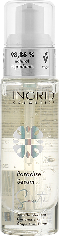 Przeciwzmarszczkowe serum do twarzy - Ingrid Cosmetics Saute Hyaluronic Paradise Serum — Zdjęcie N3