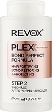 Produkt do odbudowy włosów w salonie, krok 2 - Revox Plex Bond Perfect Formula Step 2 — Zdjęcie N1