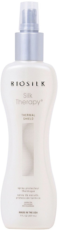 Termoochronny spray z jedwabiem - BioSilk Silk Therapy Thermal Shield Spray — Zdjęcie N3