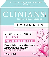 Kup Nawilżający krem do twarzy do cery suchej i wrażliwej - Clinians Hydra Plus Moisturizing Face Cream