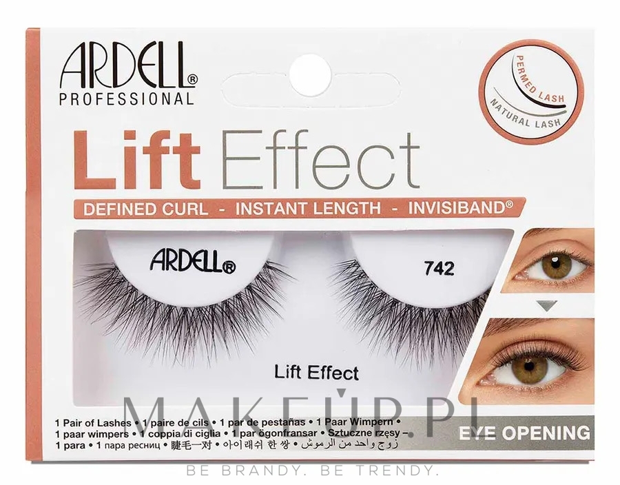 Sztuczne rzęsy - Ardell Lift Effect Invisiband Lash 742 — Zdjęcie 2 szt.