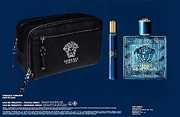 Versace Eros Set - Zestaw (edt 100 ml + edt 10 ml + bag) — Zdjęcie N4