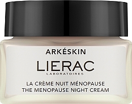 Krem do twarzy na noc - Lierac Arkeskin The Menopause Night Cream — Zdjęcie N1