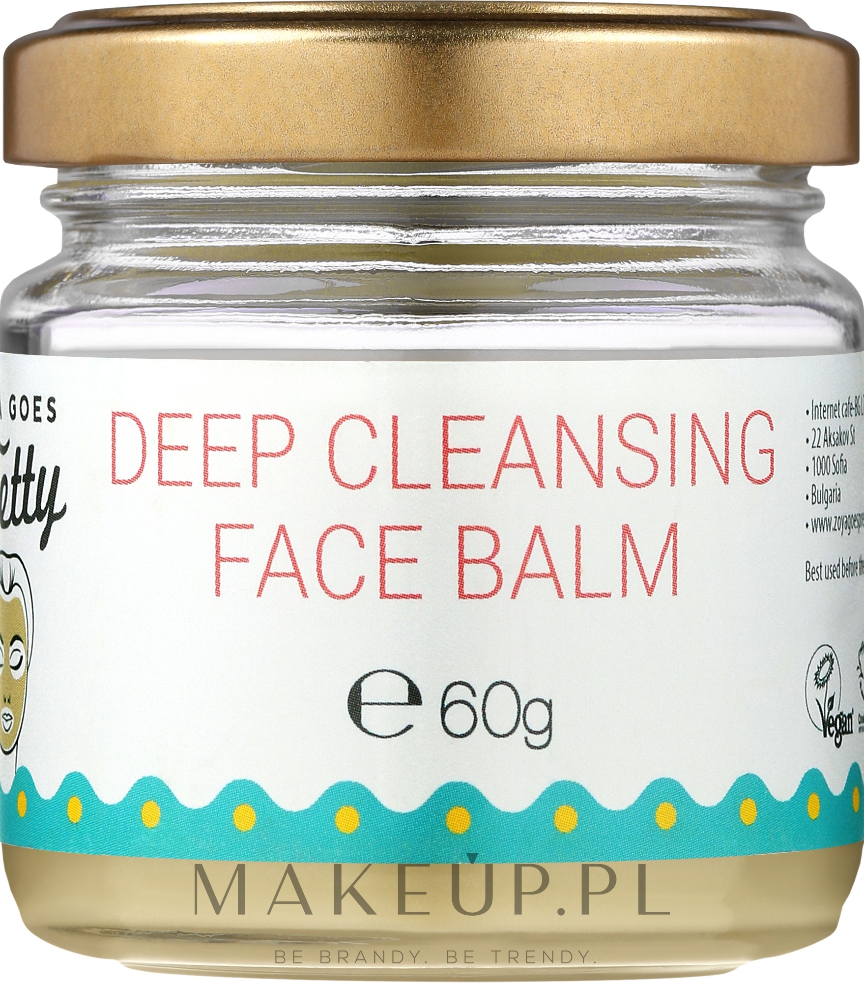 Głęboko oczyszczający balsam do twarzy - Zoya Goes Deep Cleansing Face Balm  — Zdjęcie 60 g
