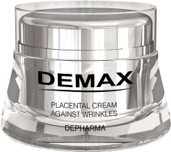 Kup Placentowy krem przeciwzmarszczkowy do twarzy - Demax Placental Cream Against Wrinkles