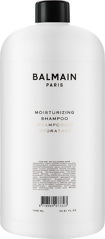 Nawilżający szampon do włosów - Balmain Paris Hair Couture Moisturising Shampoo — Zdjęcie N2