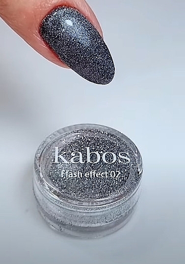Puder do paznokci - Kabos Flash Effect — Zdjęcie N3
