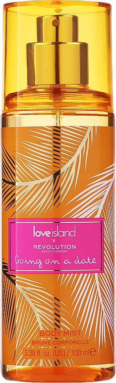 Makeup Revolution x Love Island Going on a Date Body Mist - Mgiełka do ciała — Zdjęcie N1