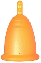 Kup Kubeczek menstruacyjny, rozmiar L, pomarańczowy - MeLuna Classic Menstrual Cup Stem