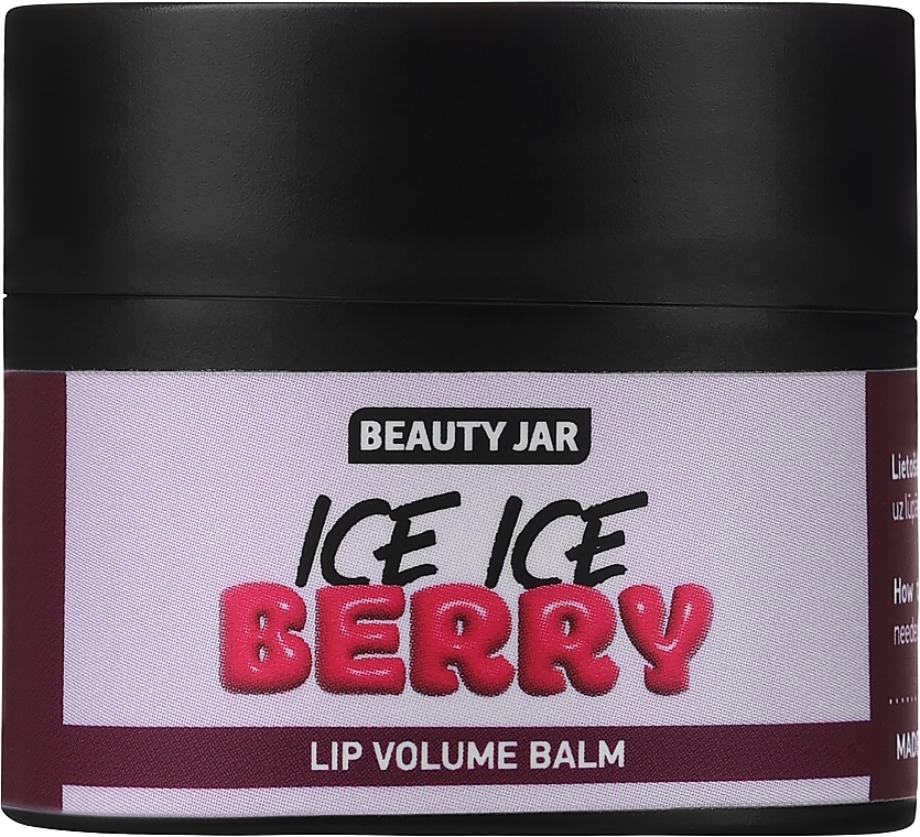 Balsam do ust - Beauty Jar Ice Ice Berry Lip Volume Balm — Zdjęcie N2
