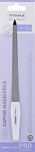 Pilnik do paznokci z szafirową powłoką rozmiar 8 - Titania Soligen Saphire Nail File — Zdjęcie N1