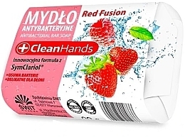 Antybakteryjne mydło do rąk Red Fusion - Clean Hands Antibacterial Bar Soap — Zdjęcie N1
