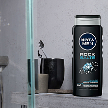 Żel pod prysznic - NIVEA MEN Rock Salts Shower Gel — Zdjęcie N2