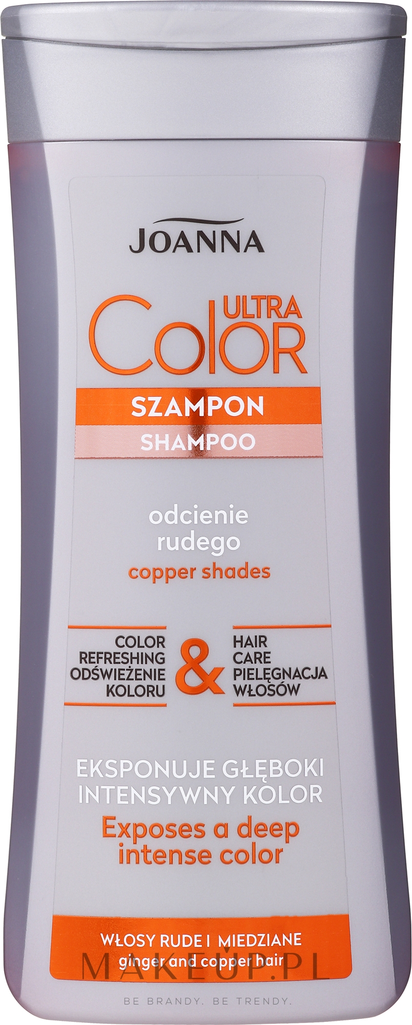Szampon do włosów rudych i miedzianych - Joanna Ultra Color — Zdjęcie 200 ml