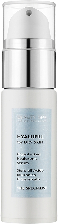 Hialuronowe serum przeciwstarzeniowe do suchej skóry wokół oczu i twarzy - Beauty Spa The Specialist Hyalufill — Zdjęcie N1