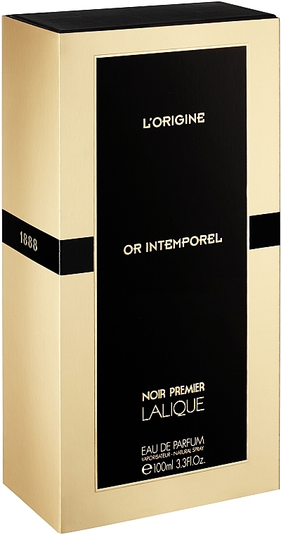 Lalique Noir Premer Or Intemporel 1888 - Woda perfumowana — Zdjęcie N3