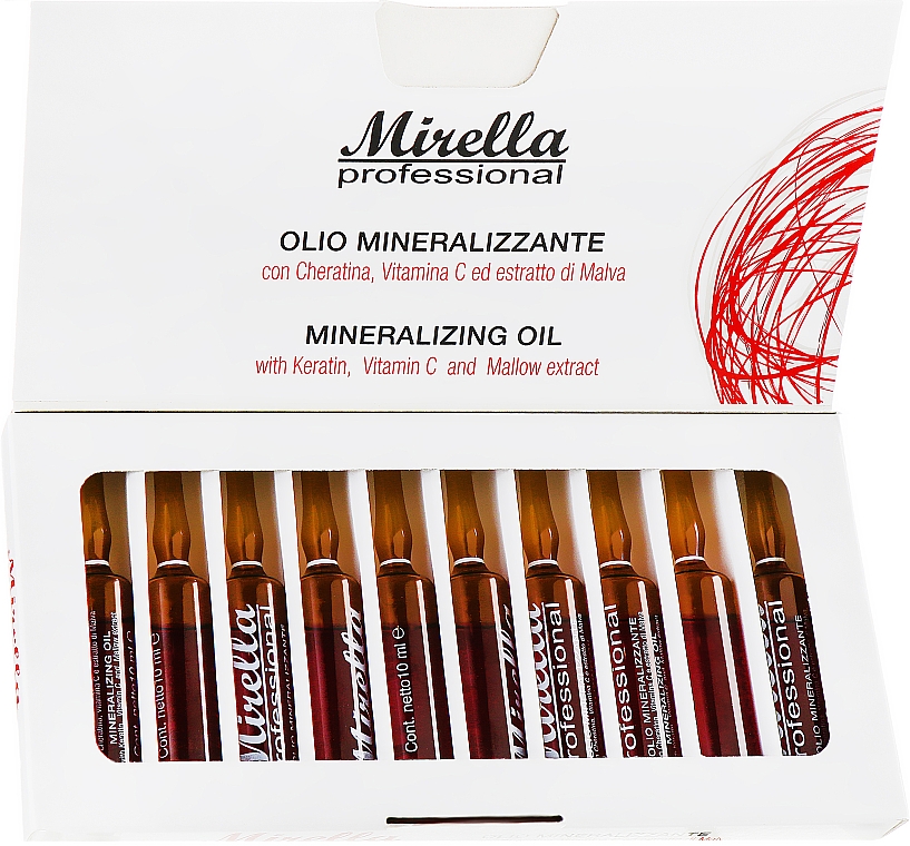 Mineralizowany olejek do włosów - Mirella — Zdjęcie N6