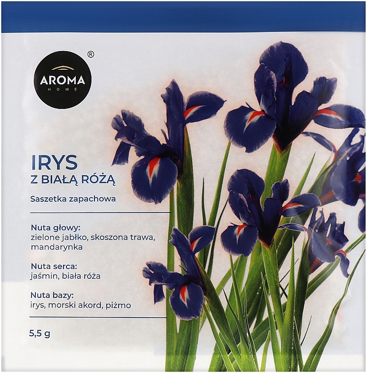 Aroma Home Basic Iris With A White Rose - Aromatyczna saszetka — Zdjęcie N1