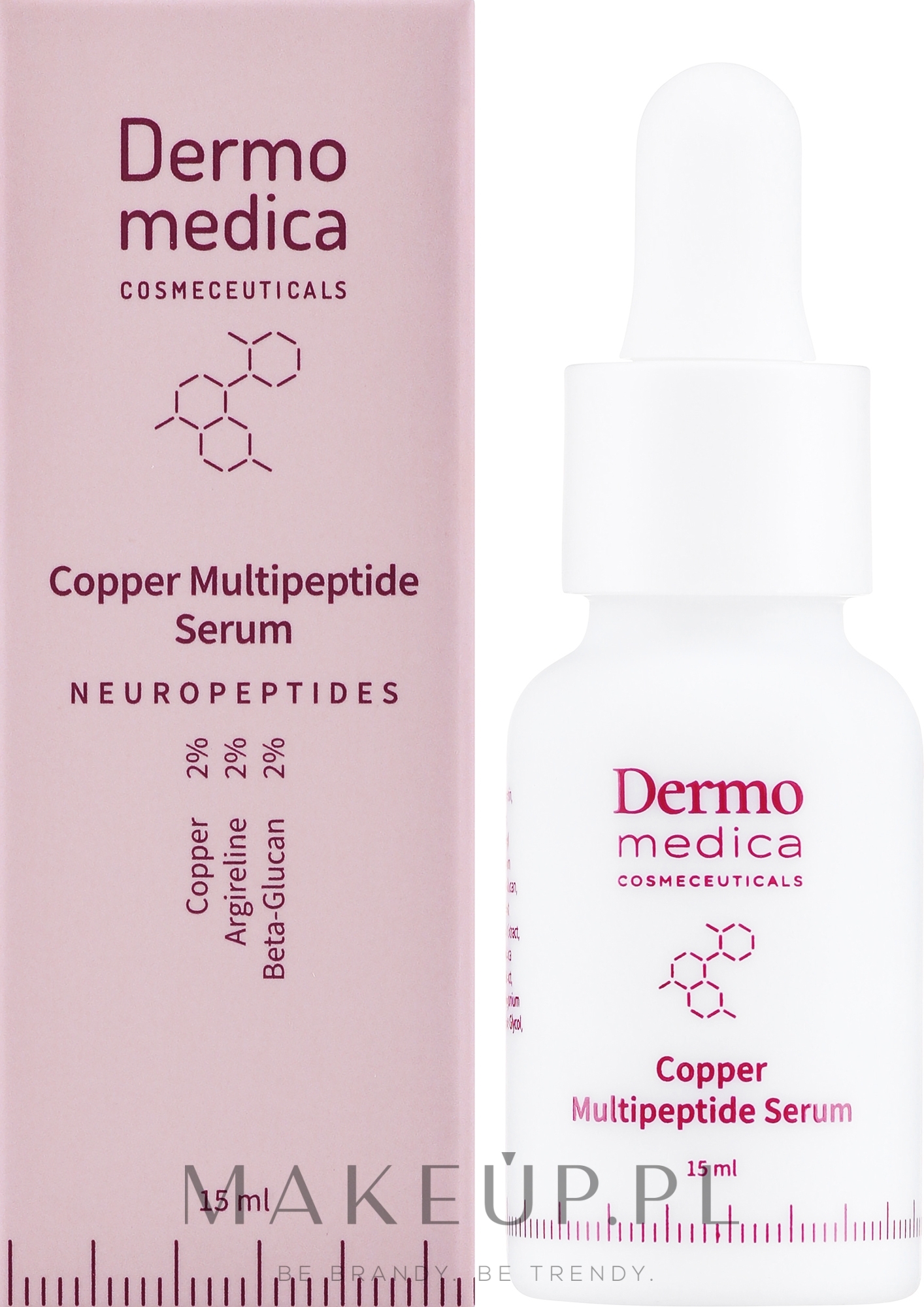 Serum z kompleksami miedzi i peptydów - Dermomedica Neuropeptide Copper Multipeptide Serum — Zdjęcie 15 ml