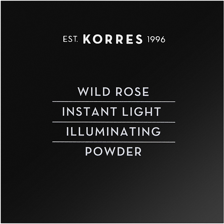Sypki puder - Korres Wild Rose Instant Light Illuminaring Power — Zdjęcie N2