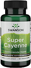 Kup Suplement diety z pieprzem kajeńskim usprawniający pracę serca i krążenie krwi - Swanson Super Cayenne