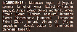 Naturalny balsam do włosów Marokański olejek arganowy - Khadi Organique Moroccan Argan Hair Conditioner — Zdjęcie N4