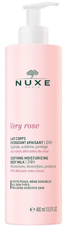 Nawilżające mleczko do ciała - Nuxe Very Rose Soothing Moisturizing Body Milk — Zdjęcie N1