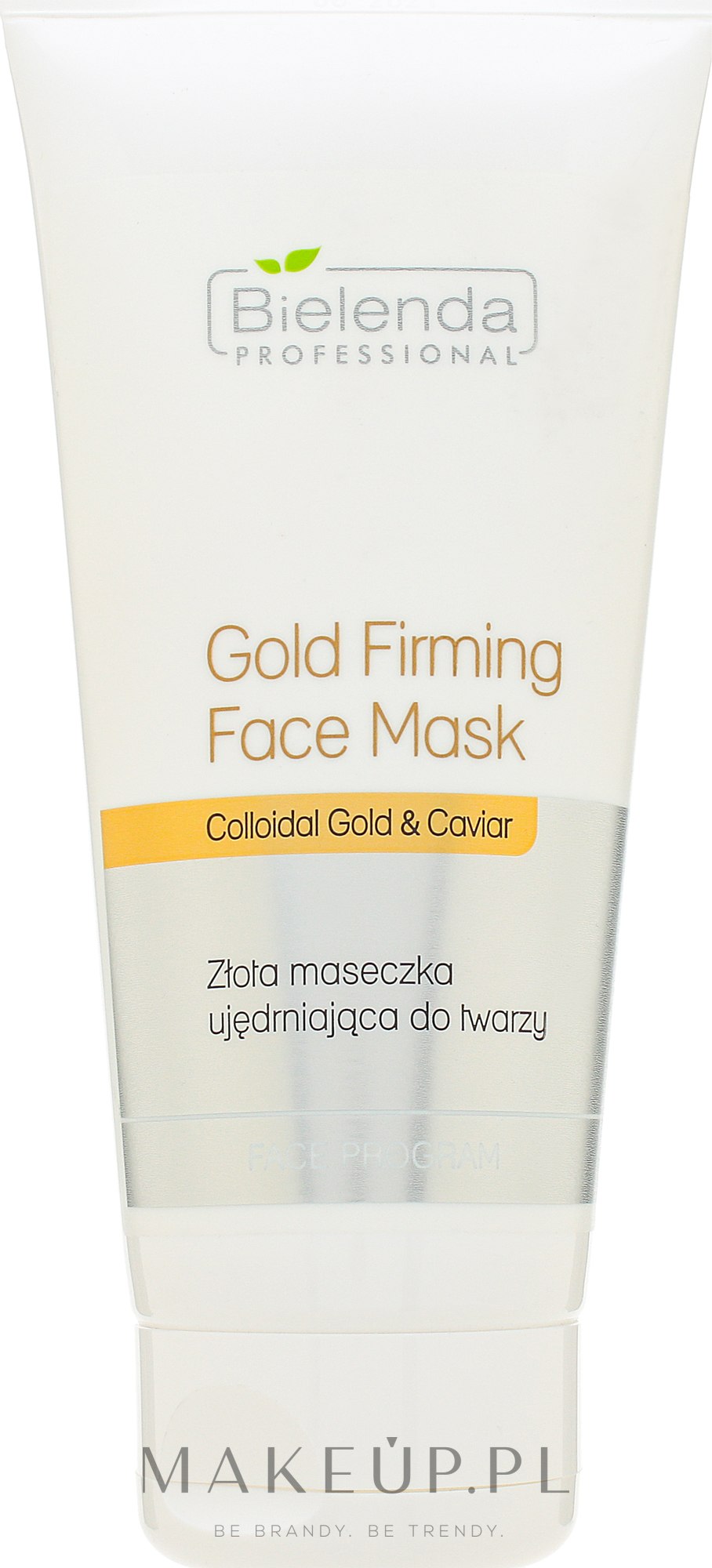 Złota maseczka ujędrniająca do twarzy - Bielenda Professional Face Program — Zdjęcie 175 ml