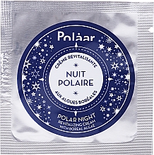 Rewitalizujący krem do twarzy na noc - Polaar Nuit Polaire Night Cream (próbka) — Zdjęcie N1