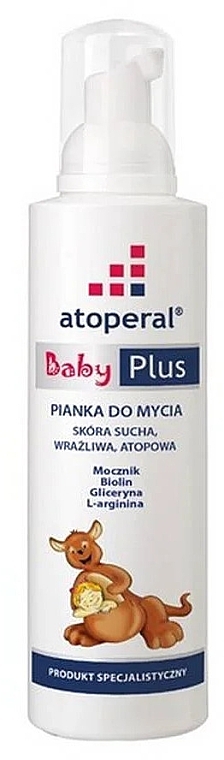 Pianka do mycia ciała - Atoperal Baby Plus Washing Foam — Zdjęcie N1