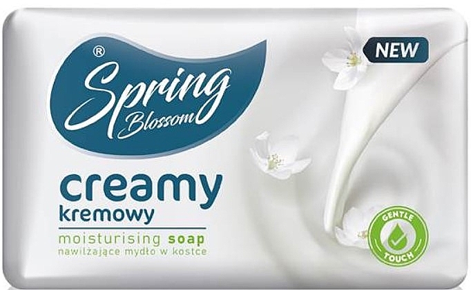 Nawilżające mydło w kostce Kremowe - Spring Blossom Creamy Moisturizing Soap — Zdjęcie N1
