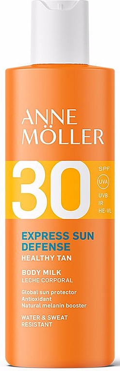 Przeciwsłoneczne mleczko do ciała - Anne Moller Express Sun Defense Body Milk SPF30 — Zdjęcie N1