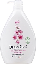 Kremowe mydło w płynie Kaszmir i orchidea - DermoMed Cashmere And Orchidea Cream Soap — Zdjęcie N1